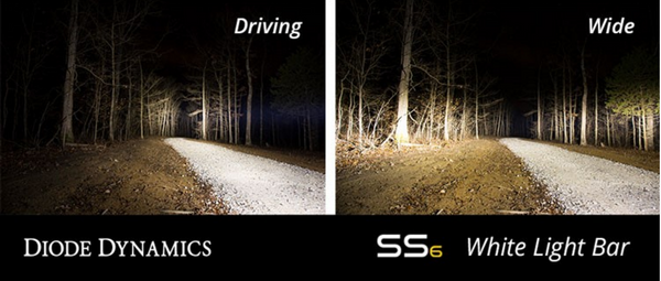 SS6 Stage Series 6" White Light Bar (one)